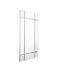 Wall Mirror Beaumont in Silver Nickel