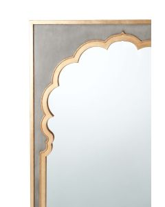 Wall Mirror Jaipur in Grey