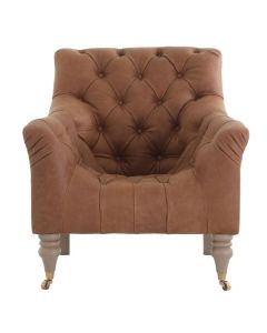 Yale Chair in Ranchfield Saddle