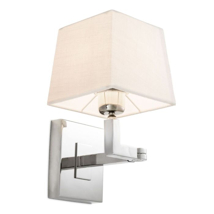 Eichholtz Cambell Swing Arm Wall Light in Nickel 1
