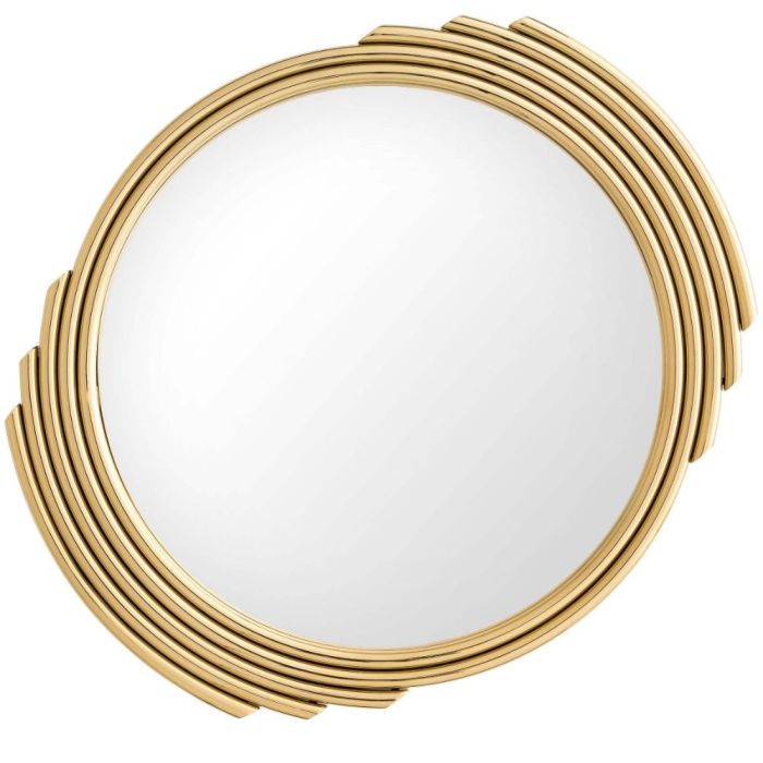 Eichholtz Cesario Round Wall Mirror - Gold 1