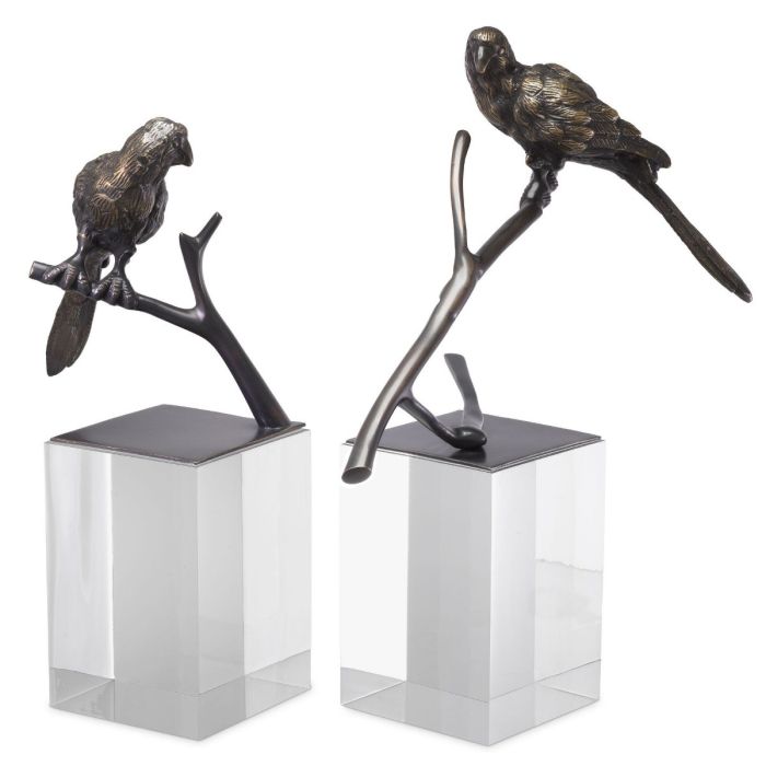 Eichholtz Morgana Object Set of 2 in Bronze 1