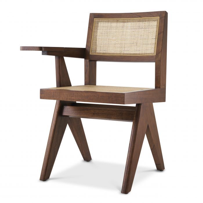 Eichholtz Niclas Desk Chair in Brown 1