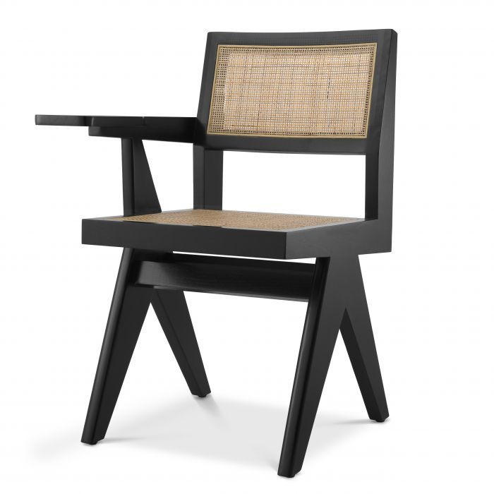 Eichholtz Niclas Desk Chair in Black 1