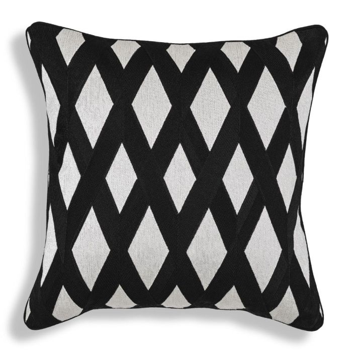 Eichholtz Splender Cushion in Black & White 1
