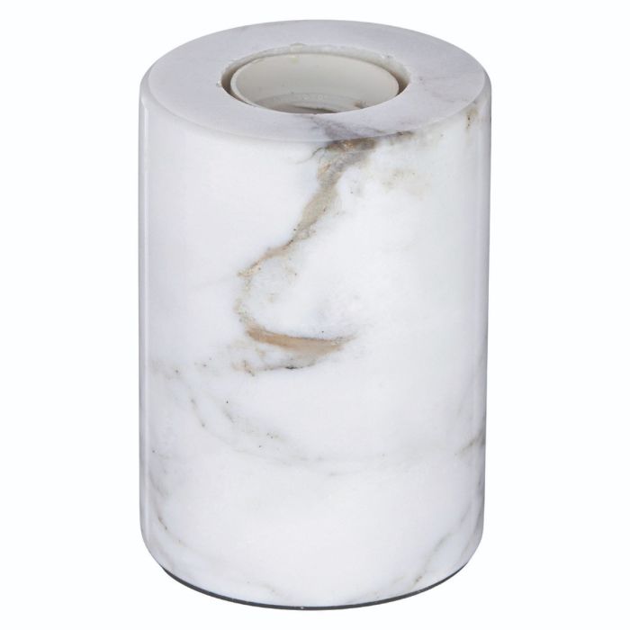 Mod Table Lamp Base in White Marble 1