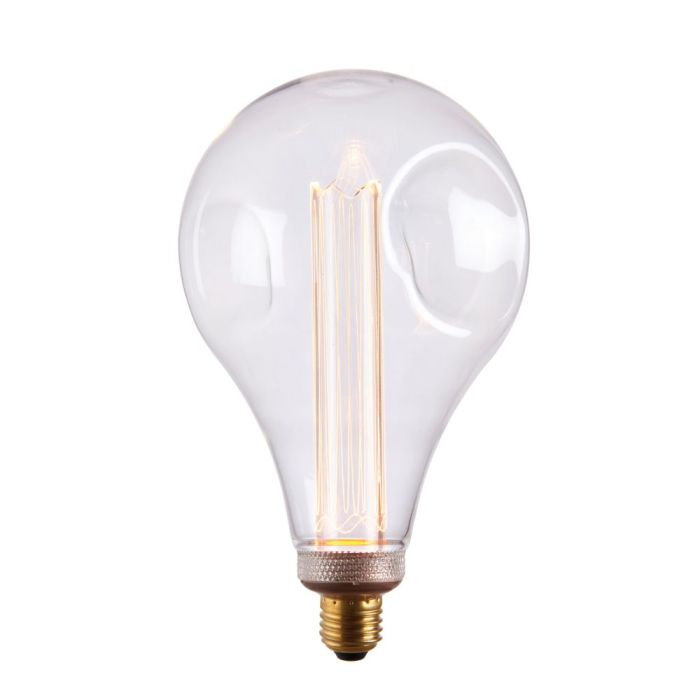 Dimple Extra Large Filament Bulb Clear 1