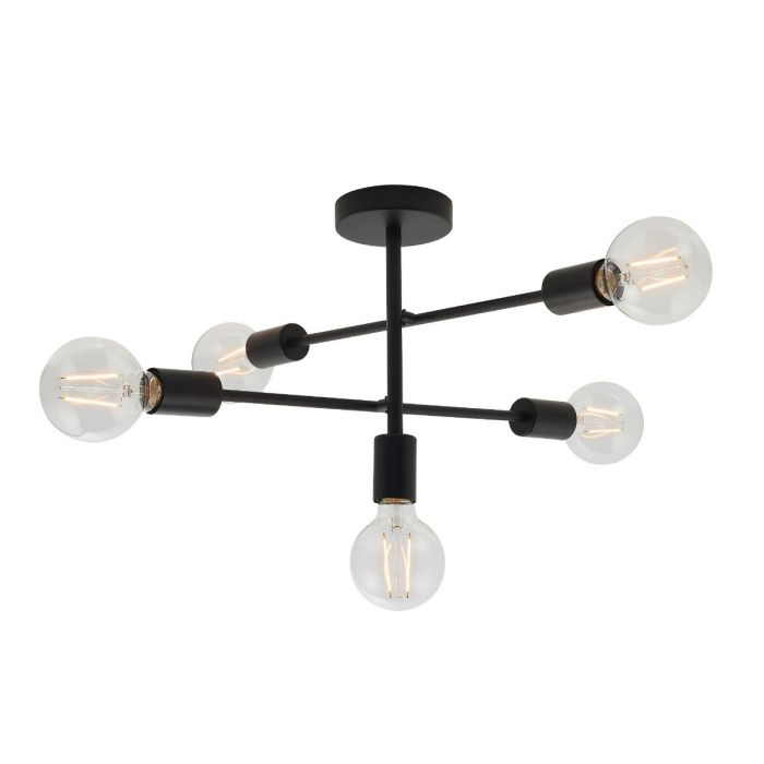 Ares Ceiling Light in Black 1