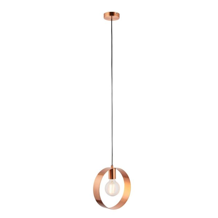 Pentney Single Pendant Light in Brushed Copper 1