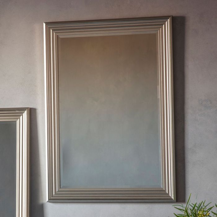 Pavilion Chic Arundel Large Silver Framed Wall Mirror 1