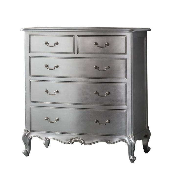Pavilion Chic Bamako Chest of Drawers in Silver 1