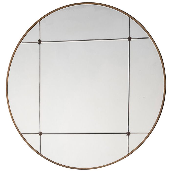 Pavilion Chic Croome Gold Round Wall Mirror 1