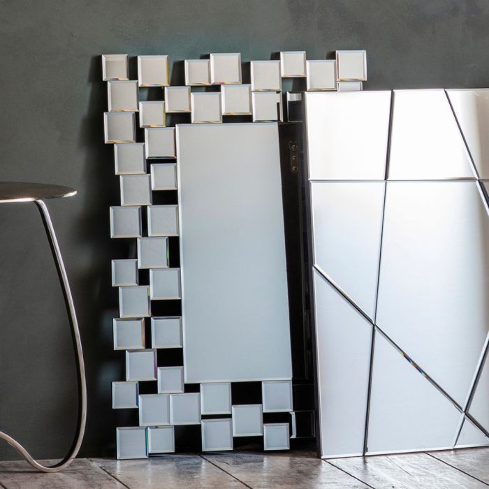 Pavilion Chic Sadlers Large Abstract Mirror 1