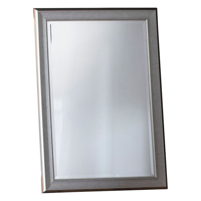 Chester Large Rectangular Wall Mirror in White 1