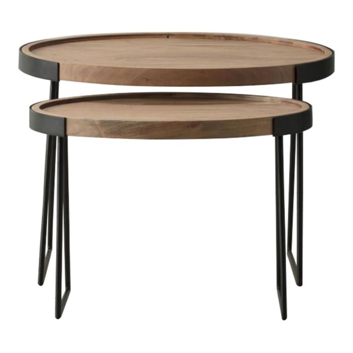Pavilion Chic Industrial Nesting Tables 1