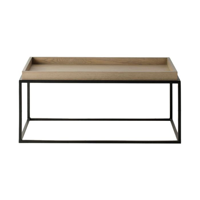 Pavilion Chic Strand Tray Coffee Table in Grey Wash 1