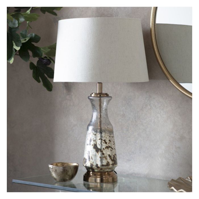 Pavilion Chic Infinity Textured Glass Table Lamp 1