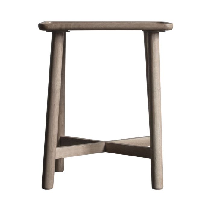 Pavilion Chic Cleeves Grey Oak Side Table 1