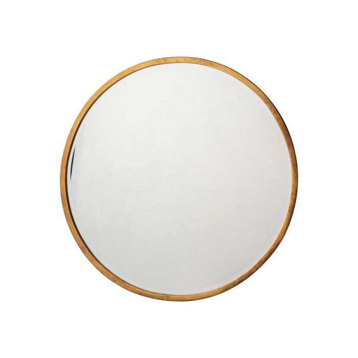 Watermoor Round Mirror Metal Frame in Gold 1