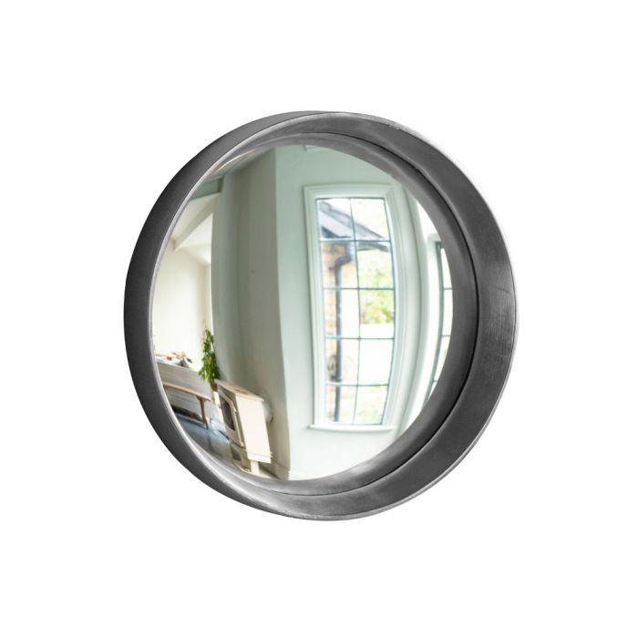 Pavilion Chic Hailey Silver Framed Convex Mirror - Small 1