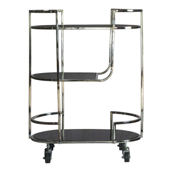 Pavilion Chic Catswood Drinks Trolley in Silver 1