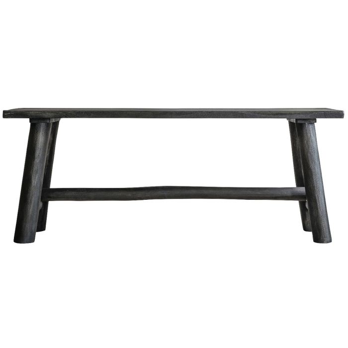 Pavilion Chic Archway Small Rustic Grey Bench 1