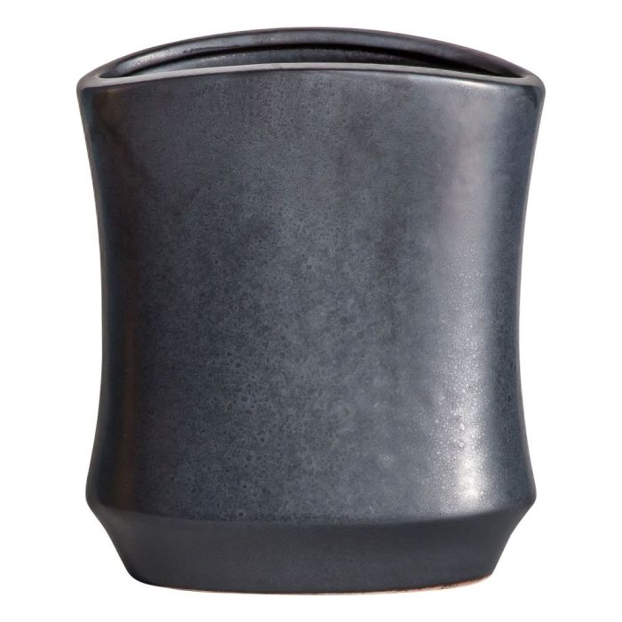 Bernardo Grey Oval Vase 1