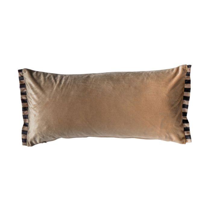 Exton Velvet Cushion in Gold 1