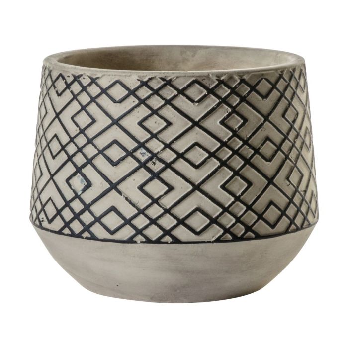 Miracle Black Patterned Pot 1