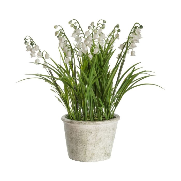 Pavilion Chic Artificial Potted Lily of the Valley H.33cm 1