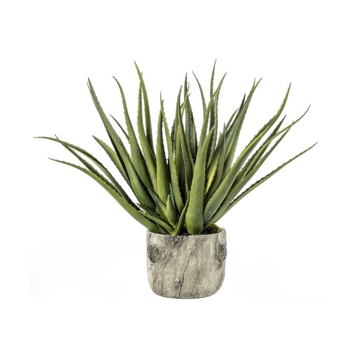 Pavilion Chic Artificial Aloe in Pot w/Bark Effect H.153cm 1