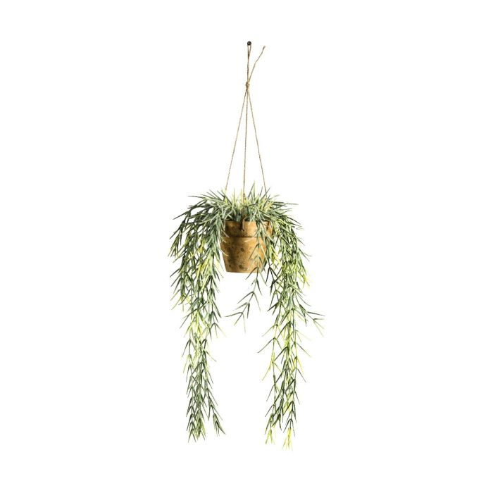 Pavilion Chic Artificial Hanging Willow in Earthenware Style Pot H.70cm 1