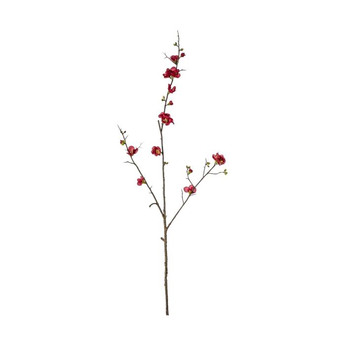 Set of 3 Cherry Blossom Stem Red H89cm 1