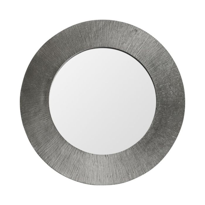Didcot Small Mirror in Nickel 1