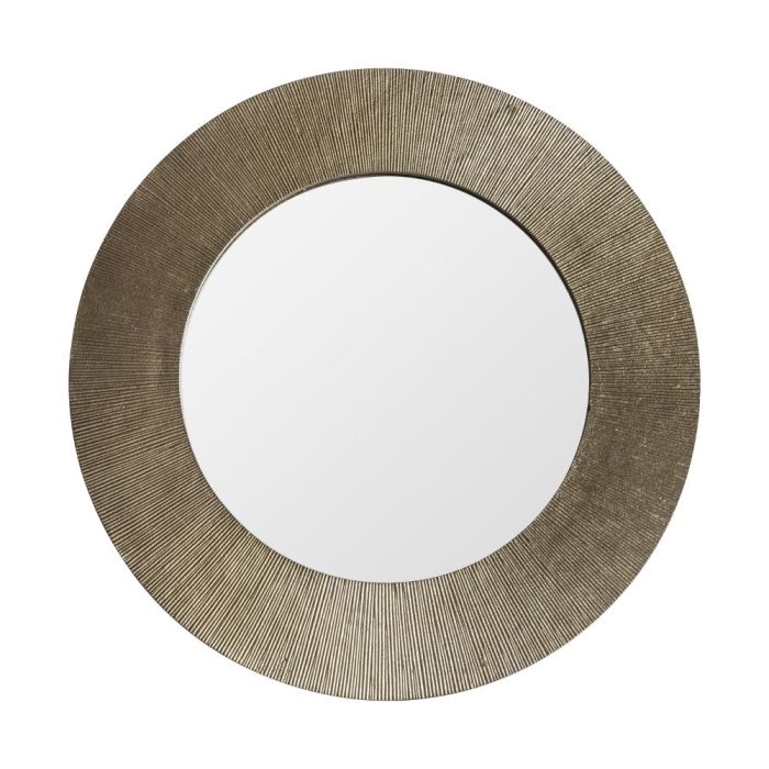 Didcot Small Mirror in Brass 1