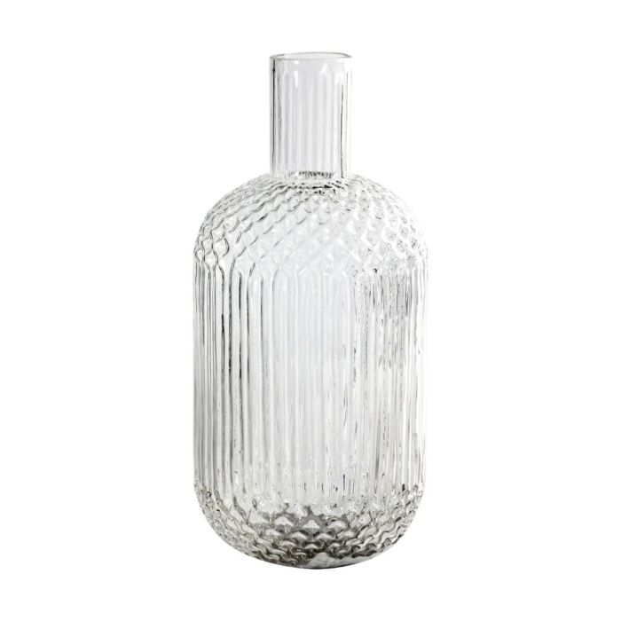 Allene Clear Glass Vase 1