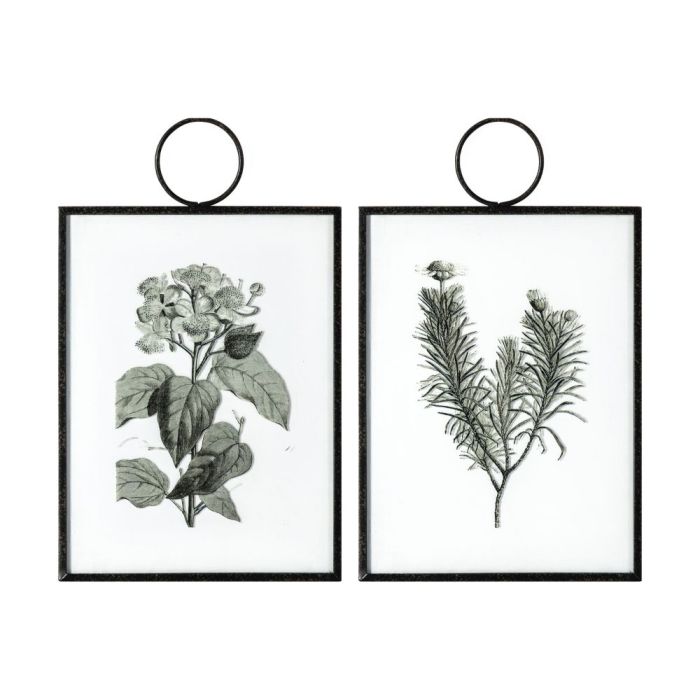 Botanical Florals I Hanging Art Set of 2 1