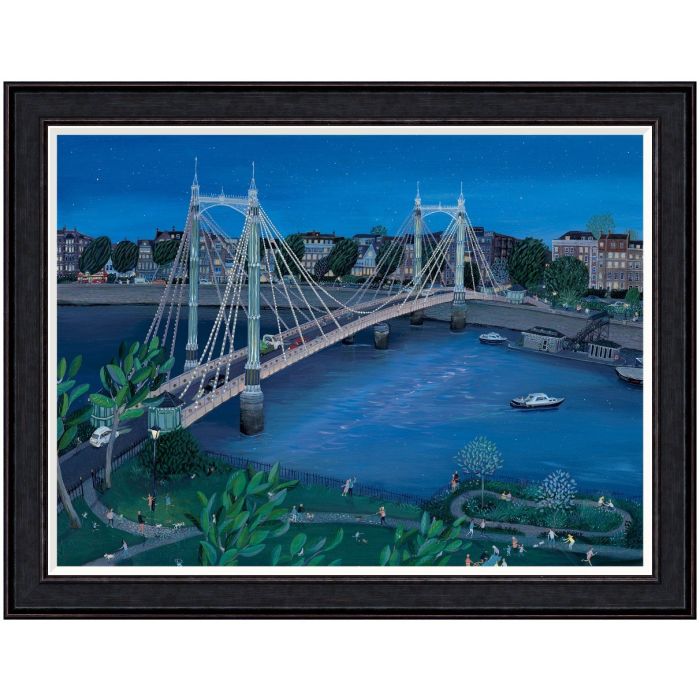 Pavilion Art Albert Bridge by Jenni Murphy - Limited Edition Framed Print 1