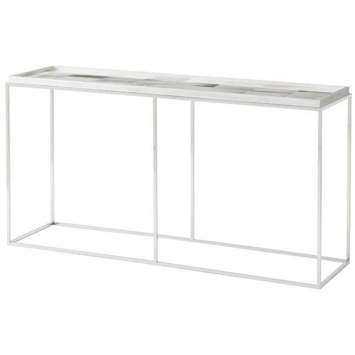 Theodore Alexander Quadrilateral Console Table 1