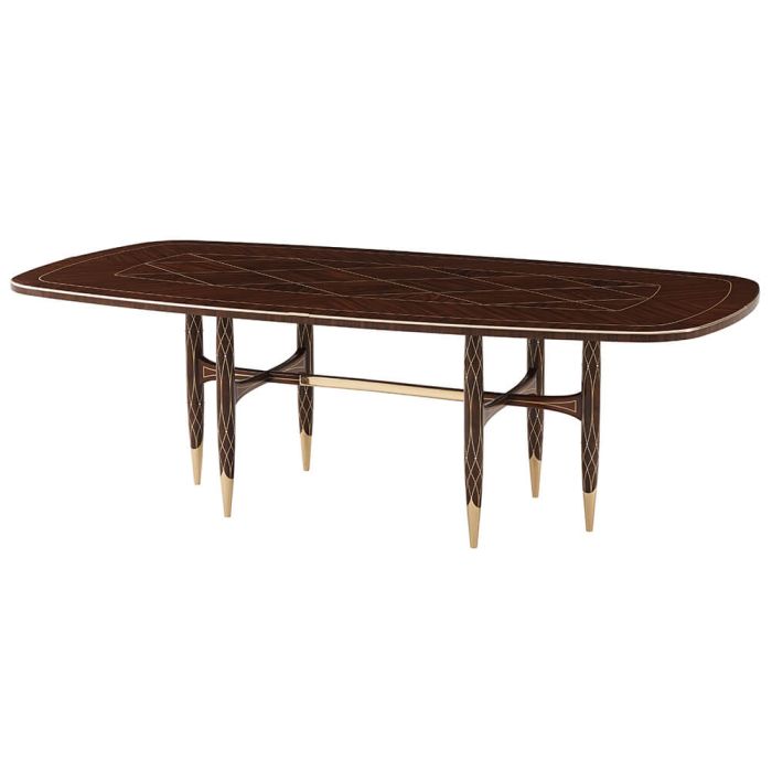 Theodore Alexander Grace Rounded Rectangular Dining Table 1