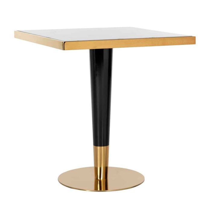 Osteria Square Faux Marble Dining Table 1
