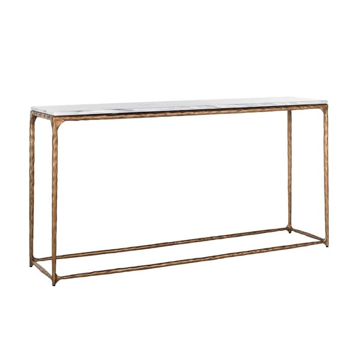Richmond Smith Console Table in Brass 1