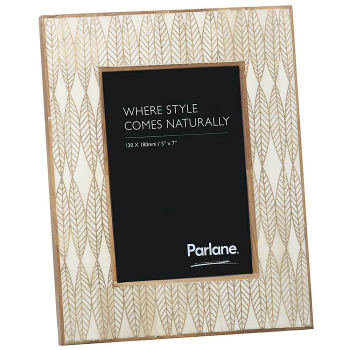 Parlane Rectangle Leaves Photo Frame - Large 1
