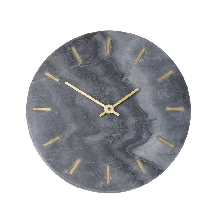 Parlane Desk Clock Marble Grey D.21cm 1