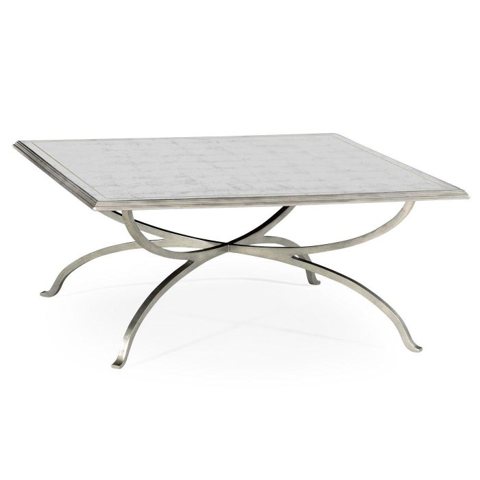 Jonathan Charles Square Coffee Table Contemporary 1