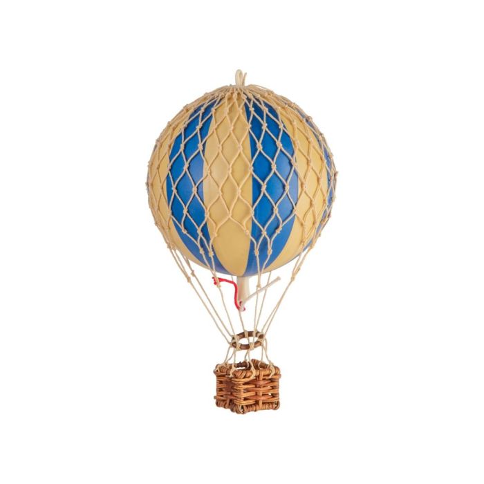 Floating The Skies Small Hot Air Balloon Blue Double 1