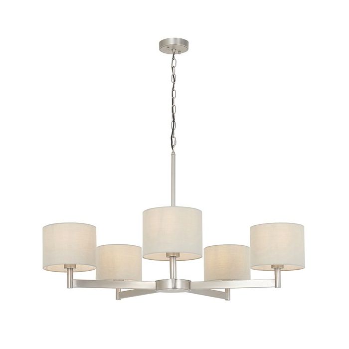Frome Pendant Light Nickel Taupe 1