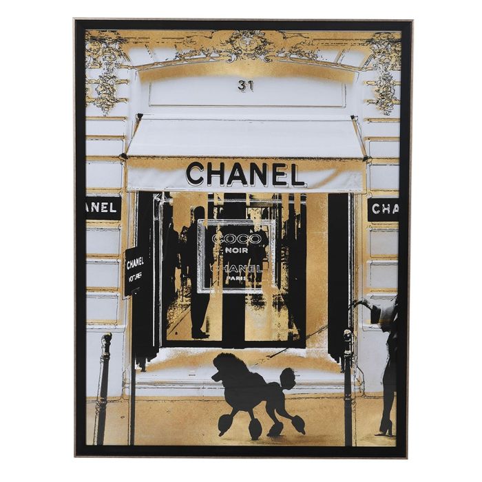 Pavilion Chic Chanel Doorway Framed Print 1