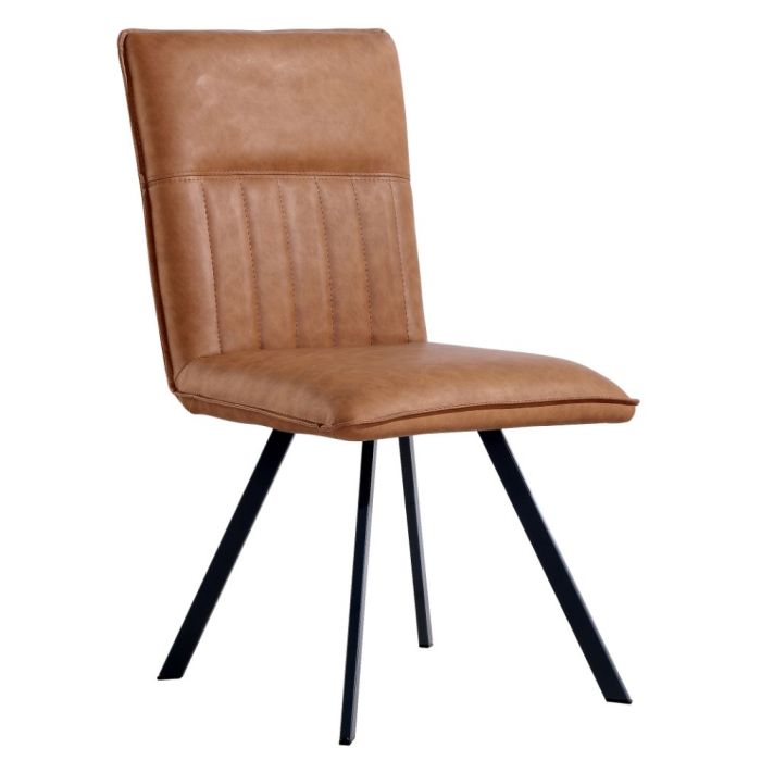 Lincoln Dining Chair in Tan 1