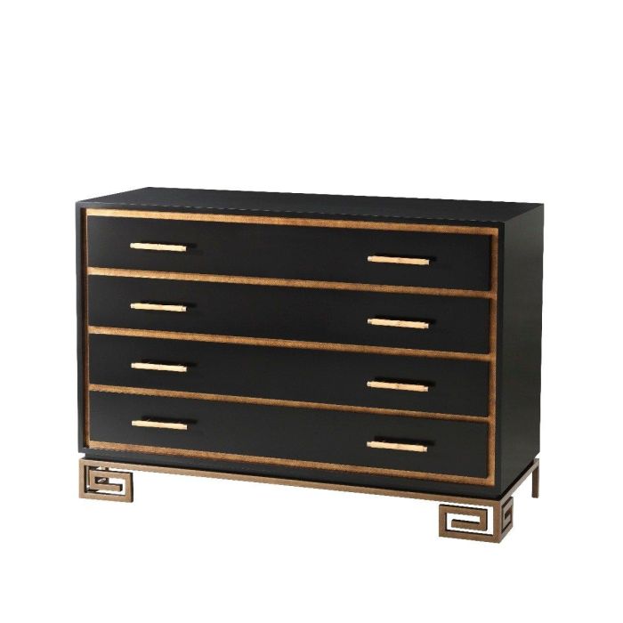 Theodore Alexander Fascinate Chest of Drawers in Black 6